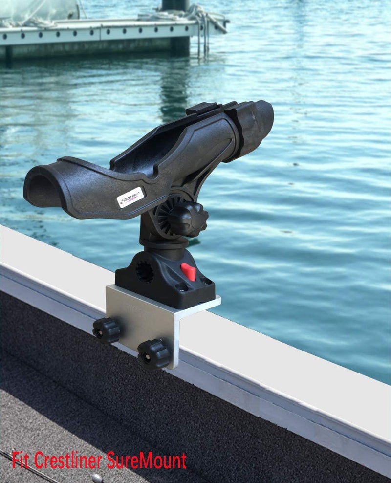Brocraft Universal Bracket for Crestliner SureMount System/Crestliner Boat Suremount Bracket/Crestliner Boat Rod Holder Mount - Image 5